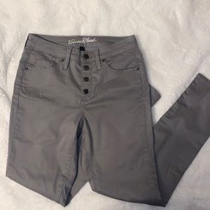 Universal Thread high waisted grey skinny jeans